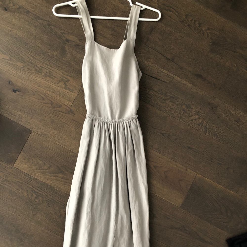 Aritzia wilfred apron dress